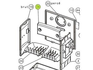 BOITE A FUMEE 3275 GODIN REF.14301327501