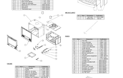 Vue éclatée insert Godin turbo 3258