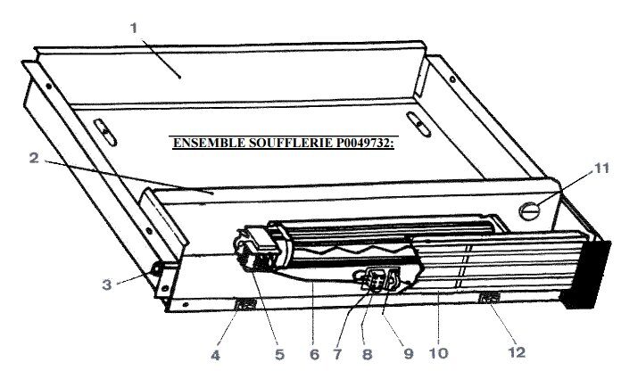 Plan éclaté — SOUFFLERIE DEVILLE P0049732