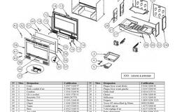 Vue éclatée insert turbo Godin 3268