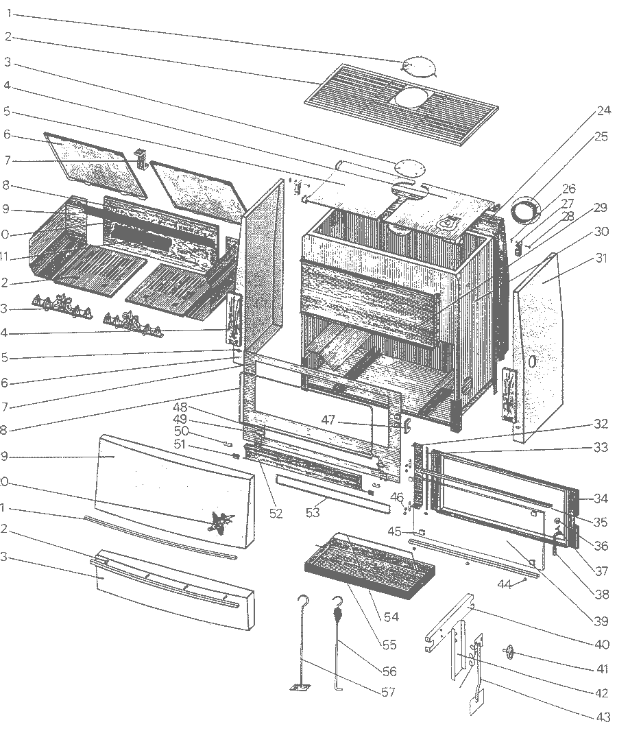 Joint de vitre et de porte pour insert et poele à bois - Capska