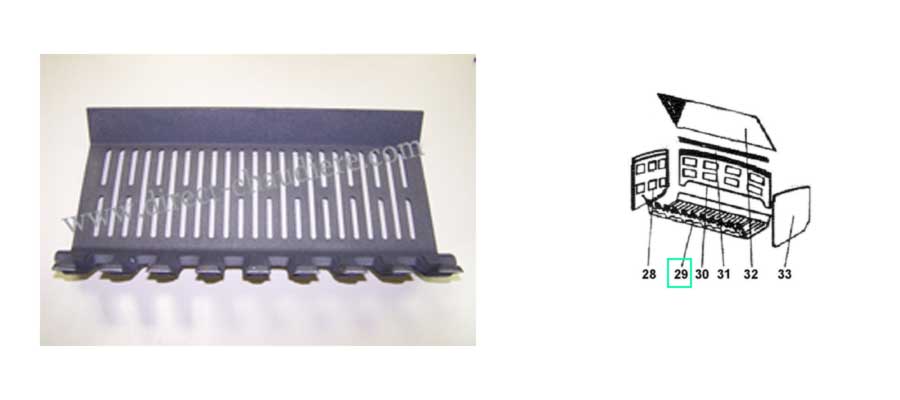 CORBEILLE DEVILLE P0021587 (EX P0018624) POUR INSERTS CO7867, CO7868, CO7861, CO7863, CO7865, CO7887, CO7888, CO7836