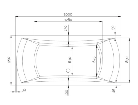 VENTE : BAIGNOIRE BALNEOTHERAPIE KINEDO/GRANDFORM MODELE CONCERTO (180X80 ou 170X75CM)