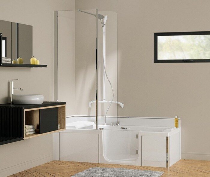 Baignoire Douche 2 EN 1 KINEDO DUO KINEDUO 160X75 'A composer'