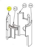 brique gauche godin ref 00001306197 pour 3736