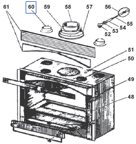 BUSE D'AIR CHAUD P0019040