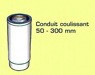 CONDUIT ROLUX GAZ CONCENTRIQUE 80 125 REGLABLE