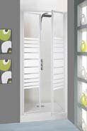 DOUBLE-PORTE DOUCHE BATTANTE SUPRA II 2P 66 - 71 CM PA5700