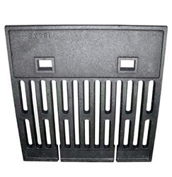 GRILLE DE FOYER P0018632 POUR POELE DEVILLE 7662, 7762, 7780, 7783, 7784