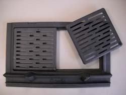 GRILLE FOYER COMPLETE POUR INSERTS DEVILLE 7852, 7853, 7857, 7885, 7859, 7794, 7795, 7796, 7857, 7858