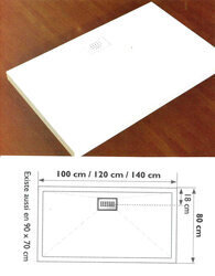 RECEVEUR KINEDO A POSER KINESURF RD213 140 X 80 X 9CM