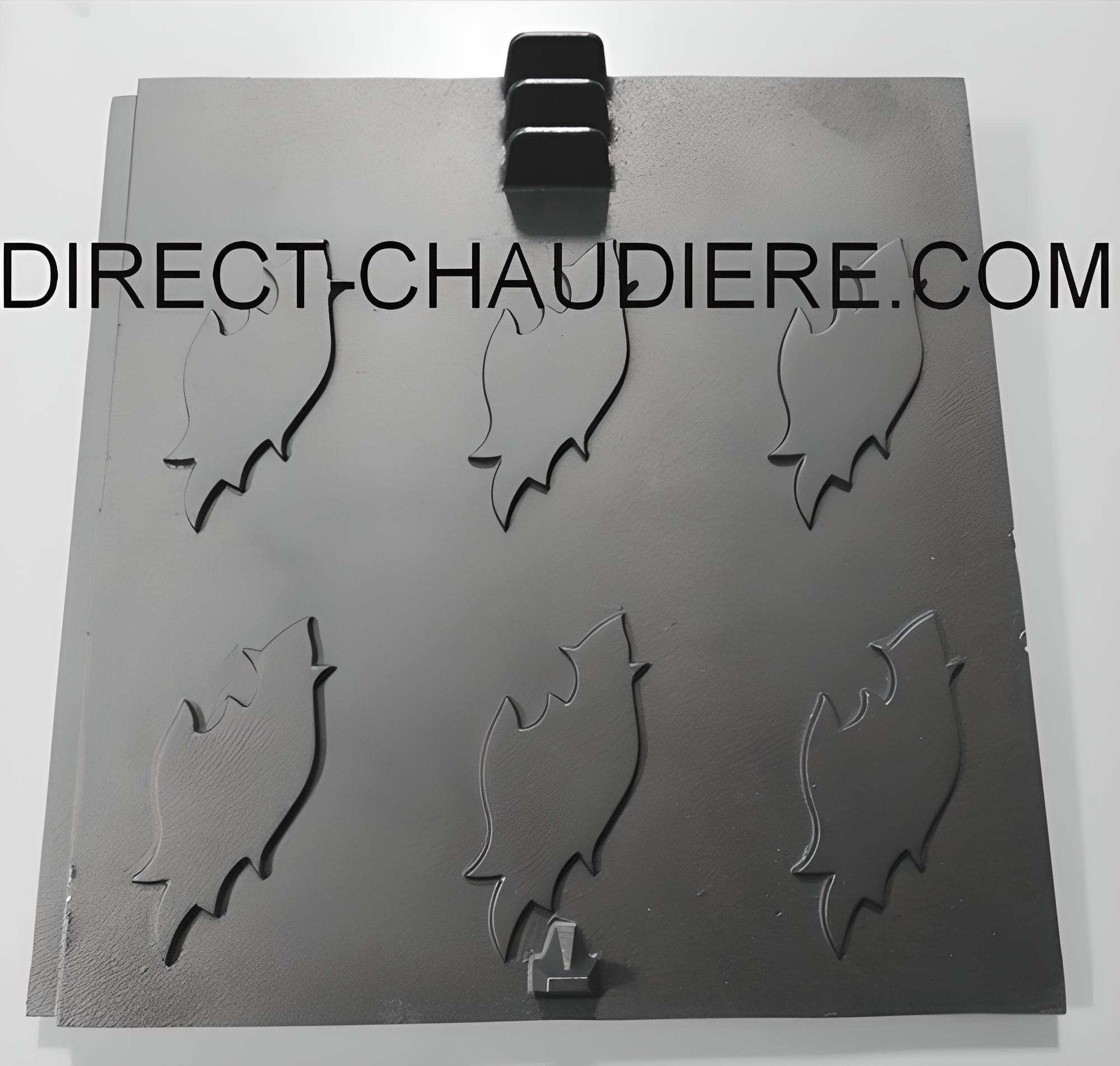 PLAQUE ARRIERE GODIN 20160325801 POUR INSERTS 3257, 3258, 3273, 630104