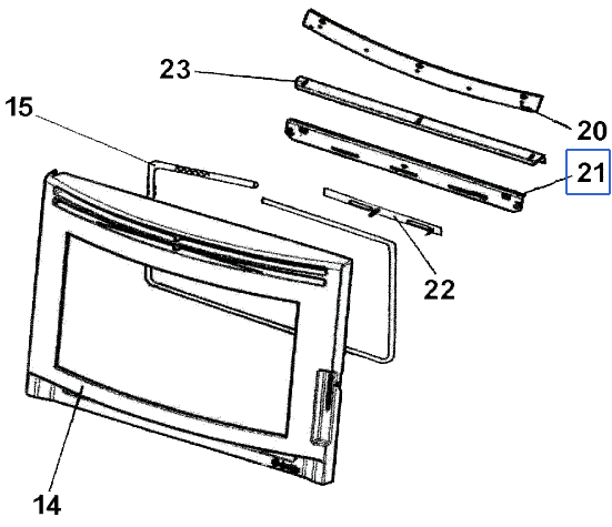 SUPPORT VOLET P0046092