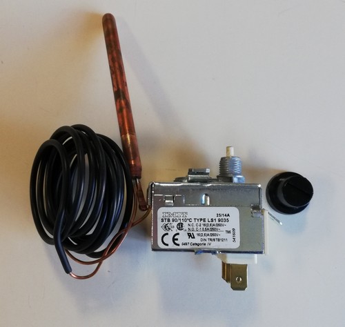 THERMOSTAT DE SECURITE REARMEMENT MANUEL DEVILLE D0026590 / INVICTA 1042002000