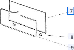 VERRE DE PORTE P0027017