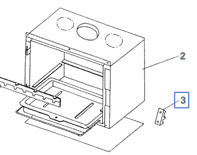 VERROU DE PORTE P0T18055 (NOUVELLE REFERENCE P0051264/P06P)