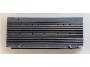 PLAQUE ARRIERE P0050878 POELE BOIS DEVILLE 7708, 7709, 7750, 7789, 7790, 7799, 77AA, 77AB, 77AM, 77AR, 77AS, 77AH