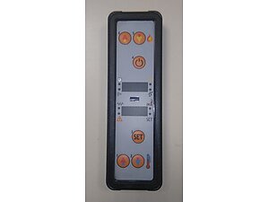 Afficheur vertical pour poêle à granulés Deville D0026804 pour poêle granulés KEREON C07714