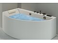 BAIGNOIRE BALNEO ASYMETRIQUE KINEDO MODELE CONGA 160X90CM