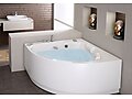 BAIGNOIRE BALNEO D'ANGLE DOUBLES TETES KINEDO MODELE MALOYA 140