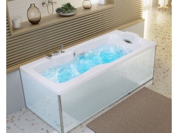 Baignoire balnéo kinedo 180x80 ou 170X75CM KINEPLUS KIETUDE Tablier Bi-Matiere