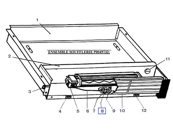 CAPOT DE PROTECTION DOMINO P0021389