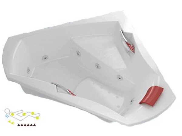 Baignoire balnéo Kinedo Emotion 140 x 140 Bien-être