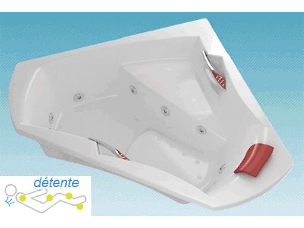 Baignoire balnéo Kinedo Ligne Emotion 140x140 - Détente