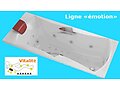 Baignoire balnéo Kinedo Emotion 170x80 Vitalité Kietude