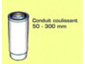 CONDUIT ROLUX GAZ CONCENTRIQUE 80 125 REGLABLE