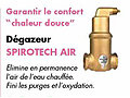 DEGAZEUR SPIROTECH A1 POLAR FRANCE