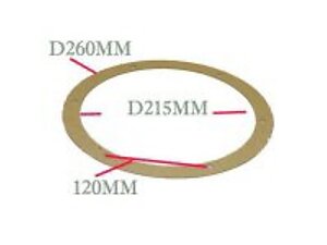 JOINT BRULEUR P0027547 DEVILLE POUR POELE 9444