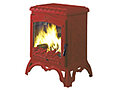 POELE BOIS INVICTA 6191 17 CHAMBORD Rouge