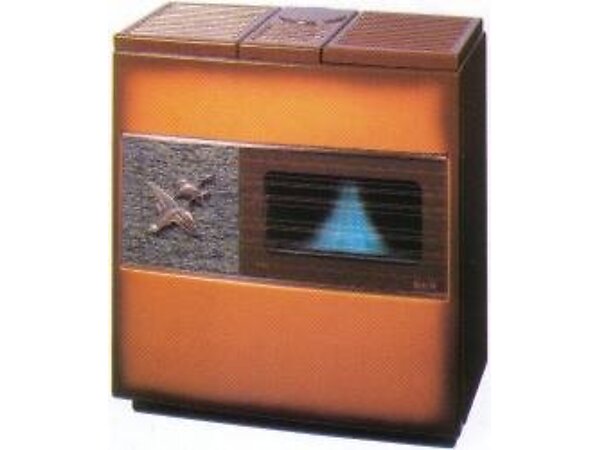 POELE FIOUL ROMEO C09435 BRUN FLAMME