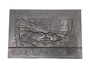 PLAQUE ARRIERE FOYER 7780 P0018663