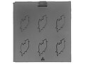 PLAQUE ARRIERE ORIGINE GODIN REF 20160326801 20160326853 POUR INSERTS 3268 3183 3283 680115