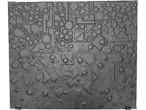 PLAQUE DECOR GODIN / CHEMINEES PHILIPPE REF CH101643178