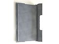Plaque latérale de foyer Godin 10164310100 / 40164310100 pour poêle Jurassin 3101 / Eco 362101
