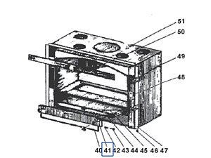 PORTE DE CENDRIER P0T18897