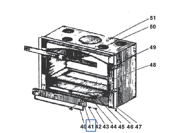 PORTE DE CENDRIER P0T18897
