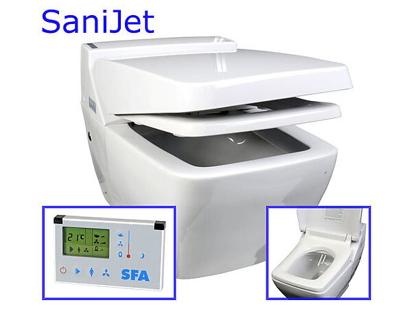 SANIJET WC DOUCHE SUSPENDU MULTIFONCTIONS