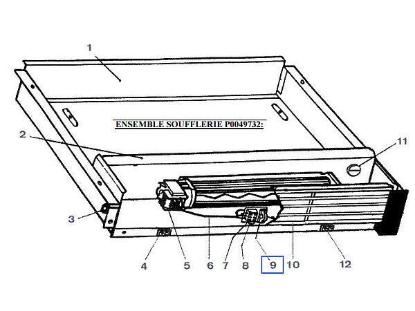 SUPPORT DOMINO P0020264