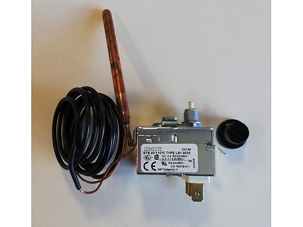 THERMOSTAT DE SECURITE REARMEMENT MANUEL DEVILLE D0026590 / INVICTA 1042002000