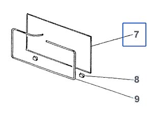 VERRE DE PORTE P0028063
