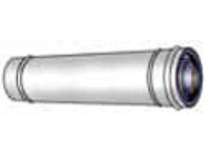 ALLONGE VENTOUSE 50 CM DEVILLE FIOUL DIAMETRE 80-125