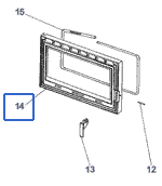 ACHAT : PORTE FONTE -PEINT NOIR P0T28006/P06B