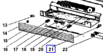 Serre-câble clipsable P0016278